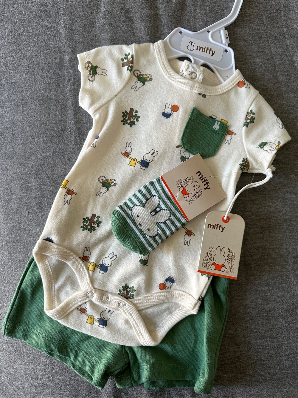 Miffy Cream Onesie Set